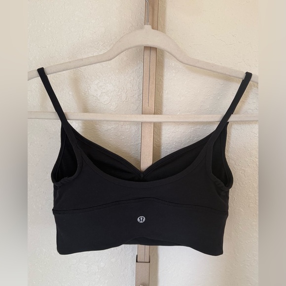 Lululemon Align Sweetheart Bra Black Light Support A/B Cup – Size 4 Nulu Soft - Picture 4 of 7